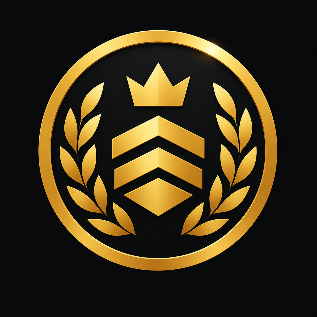 Gold league badge